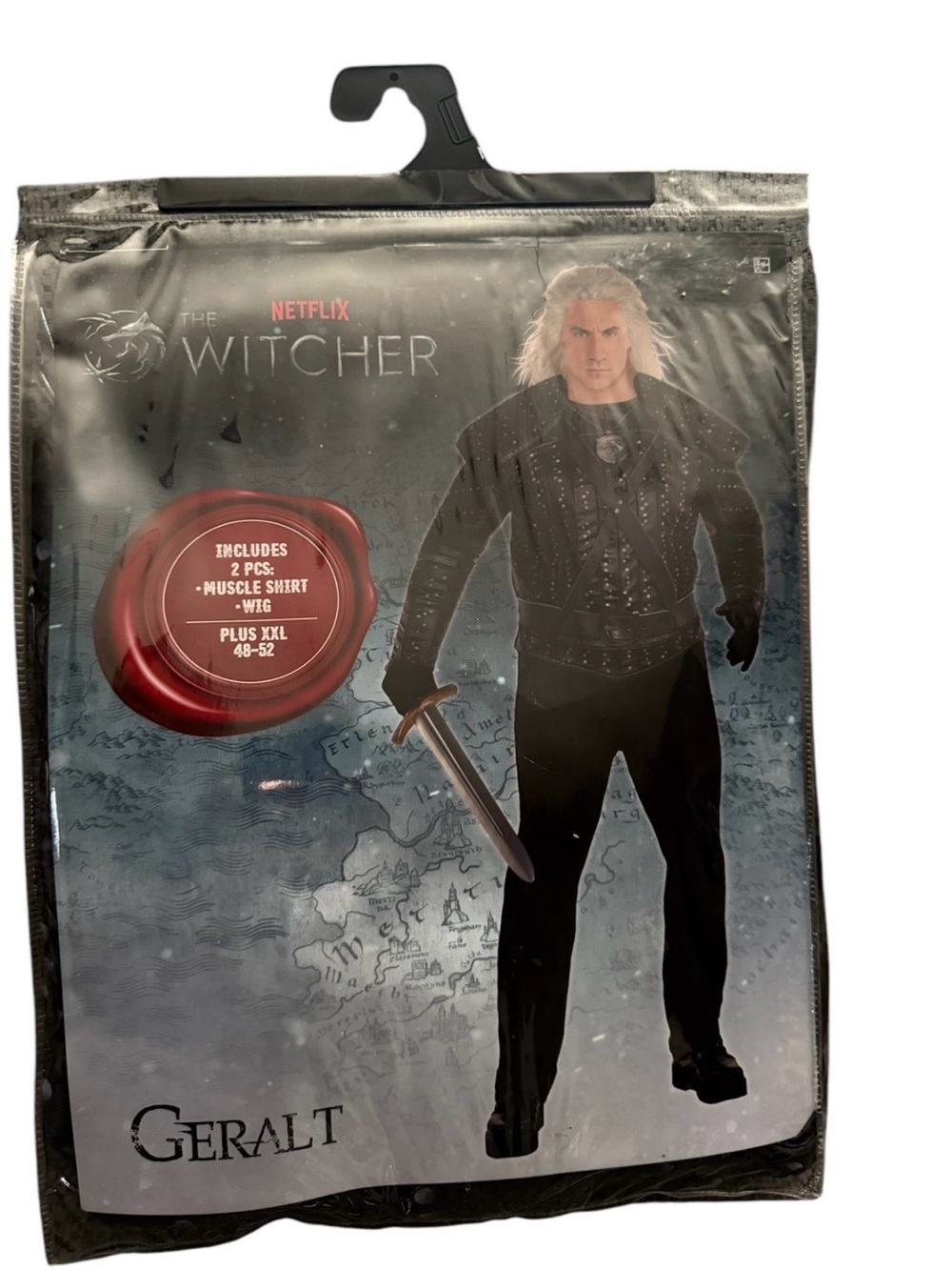 The Witcher Geralt Costume Plus XXL